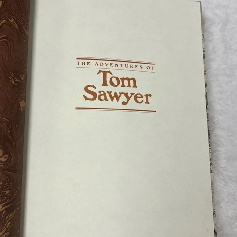 The Adventures of Tom Sawyer Mark Twain Reader's Digest 1985 Hardcover Book